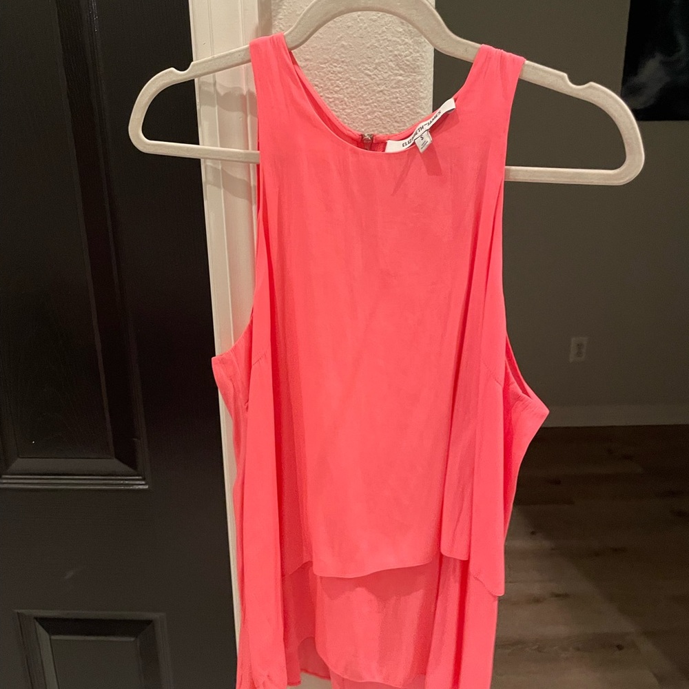 Elizabeth & James hot pink blouse worn once